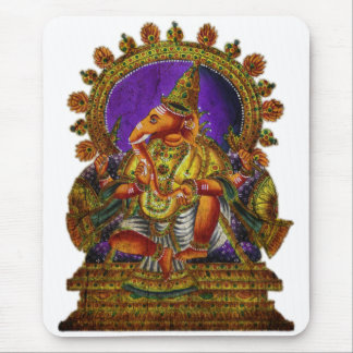 Ganesha Deva antique | make your own background Mouse Pad