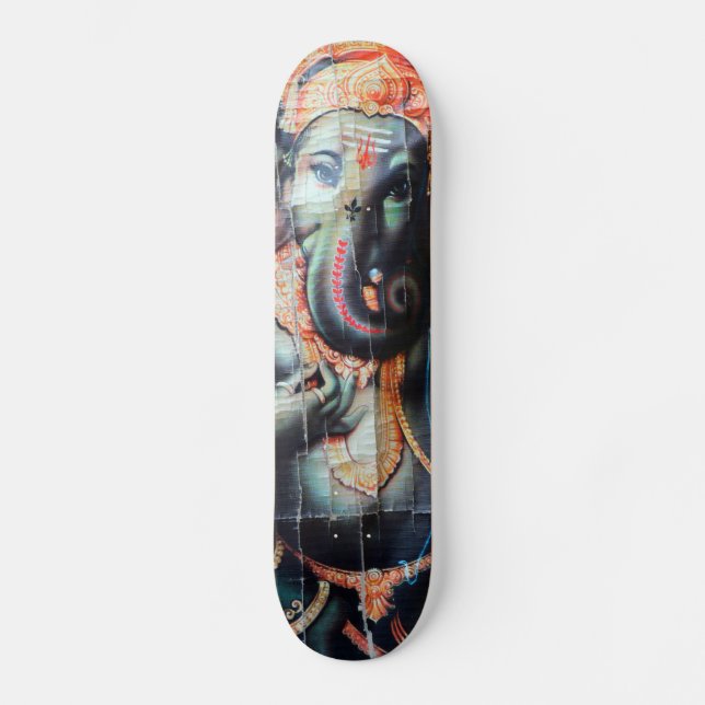 Ganesha elephant Hindu God of success Skateboard (Front)