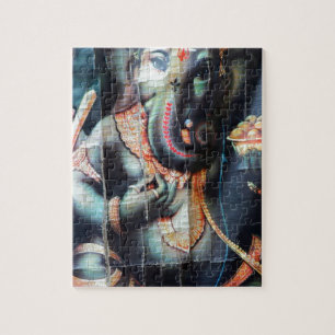 Ganesha elephant Hindu Success God Jigsaw Puzzle