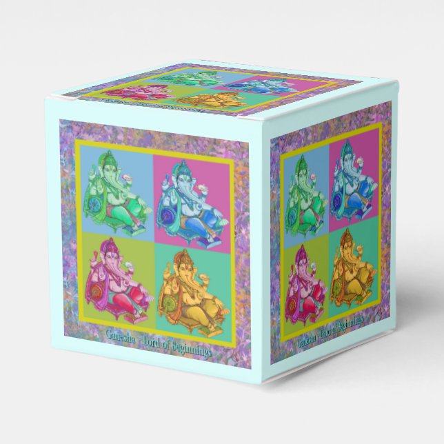Ganesha Favour Box (Front Side)