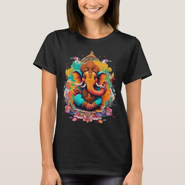 Ganesha, ganesh, ganapati remover of obstacles #1  T-Shirt (Front)