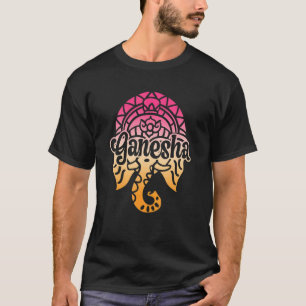 Ganesha Hinduism India Meditation Buddhism Elephan T-Shirt