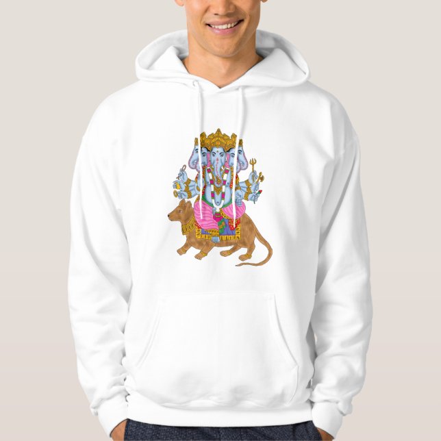 Ganesha Hoodie – Men’s Casual Wear (Front)