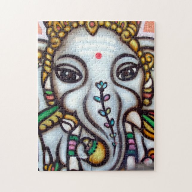 ganesha jigsaw puzzle (Vertical)
