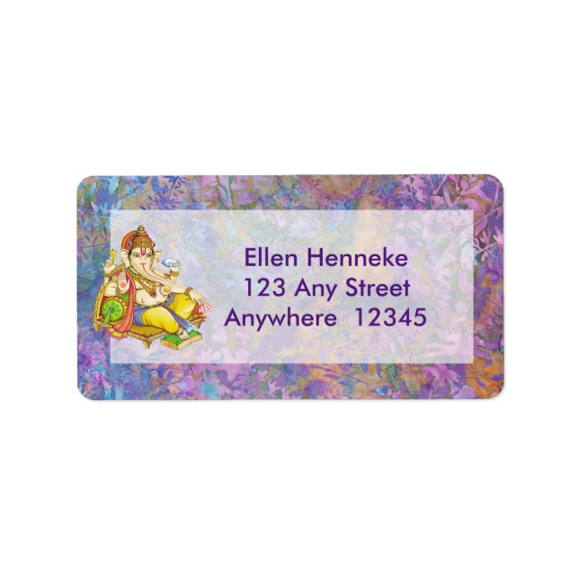 Ganesha Label (Front)