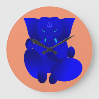 Ganesha Large Clock