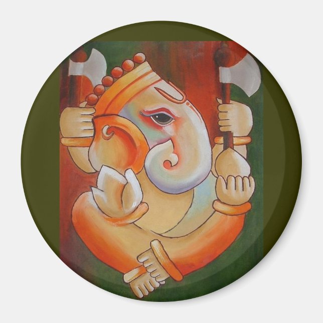 Ganesha magnet -1 (Front)