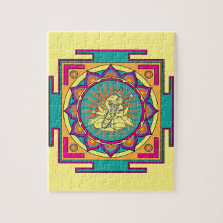 Ganesha Mandala Jigsaw Puzzle