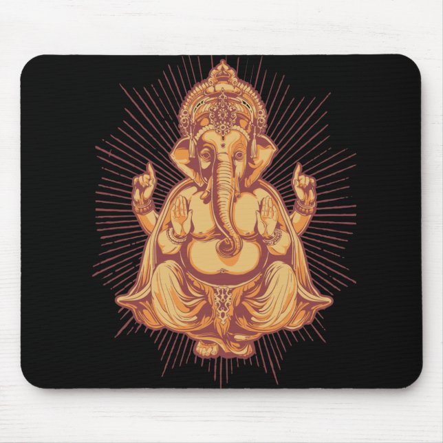Ganesha Mouse Pad (Front)