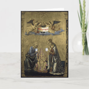 Ganesha Nativity Holiday Card