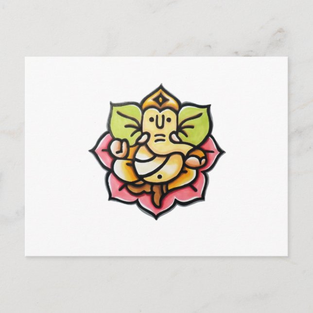Ganesha Postcard (Front)