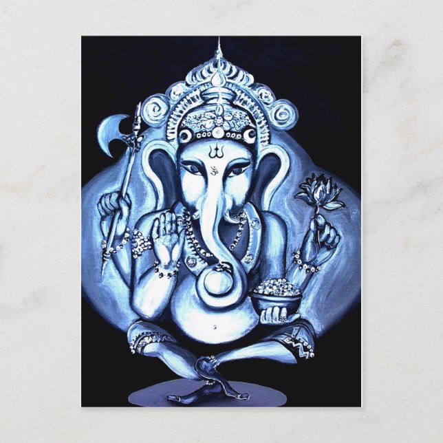 Ganesha Postcard (Front)