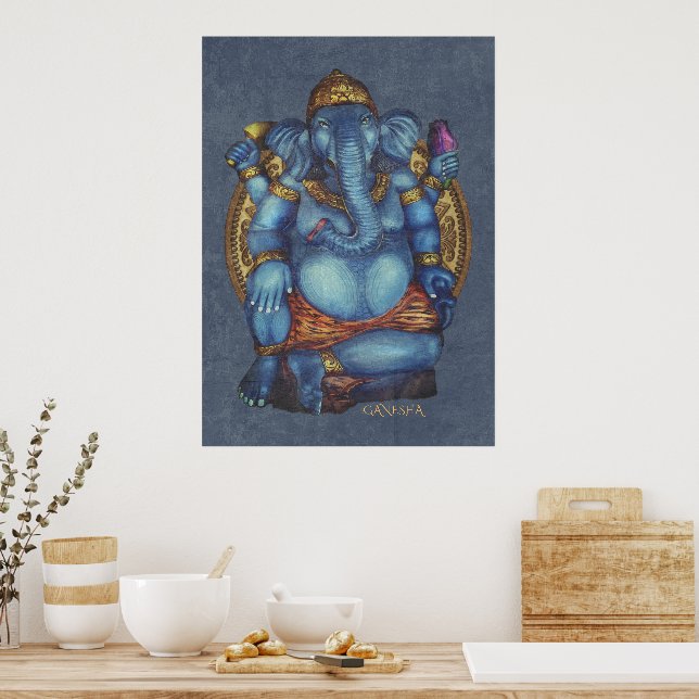 Ganesha Poster (Kitchen)