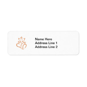 Ganesha Return Address Label