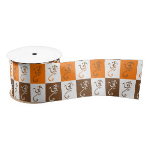 Ganesha ribbon satin ribbon