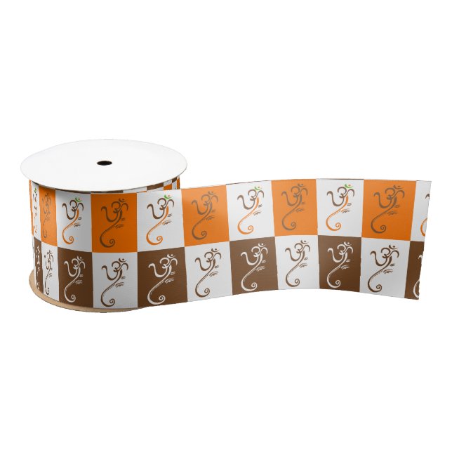 Ganesha ribbon satin ribbon (Spool)