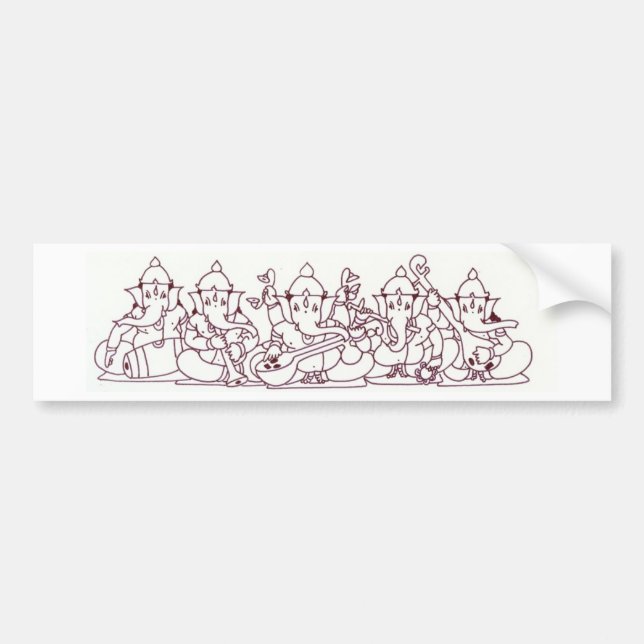 Ganesha Sticker (Front)