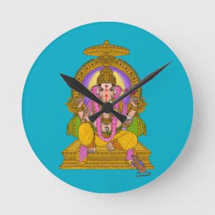 Ganesha Wall Clock