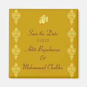Ganesha Wedding Favour Magnets