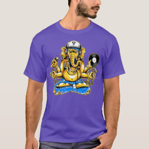 Ganesha With Musical Instruments T-Shirt