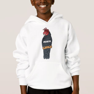 Gang gang cockatoo bird cartoon illustration