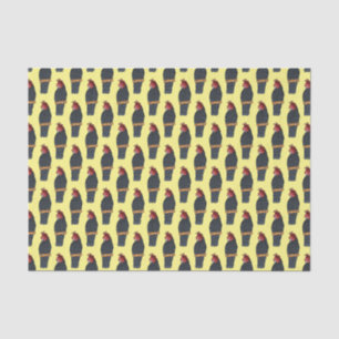 Gang gang cockatoo bird cartoon illustration tissue paper