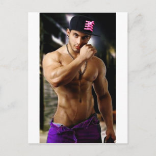 Gang Hunk Postcard