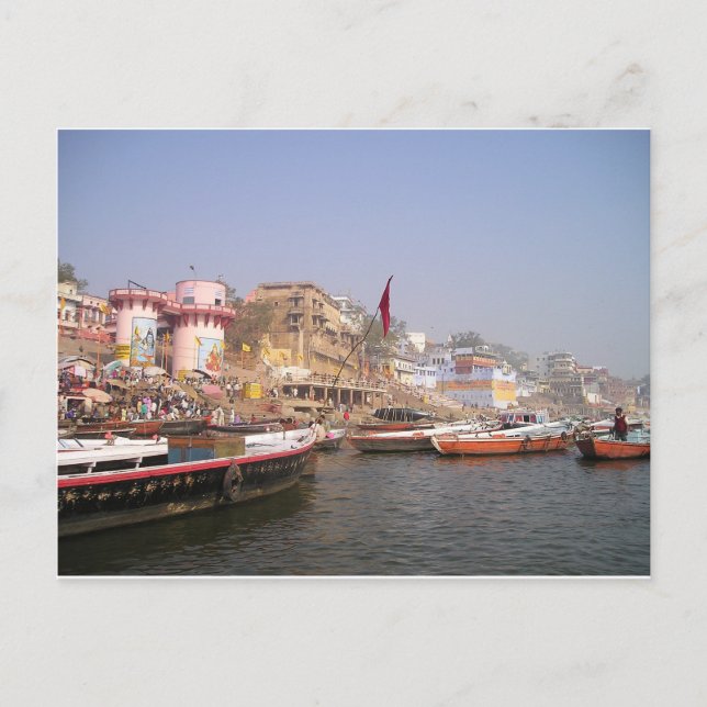 Ganges River Postcard (Front)