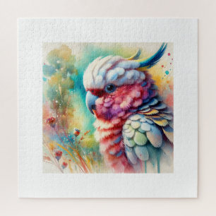 Ganggang Cockatoo in a Colorful Dream 230824AREF12 Jigsaw Puzzle
