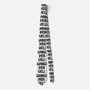 GANGI ÞÉR VEL! GOOD LUCK! Icelandic Language Tie