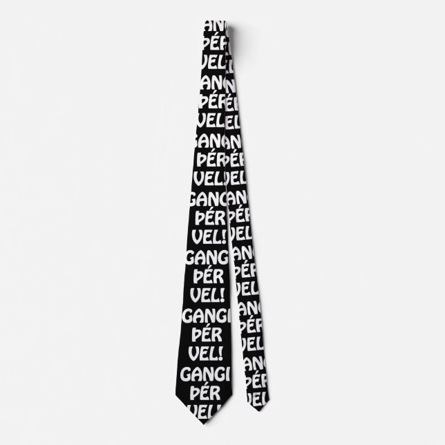 GANGI ÞÉR VEL! GOOD LUCK! Icelandic Language Tie (Front)
