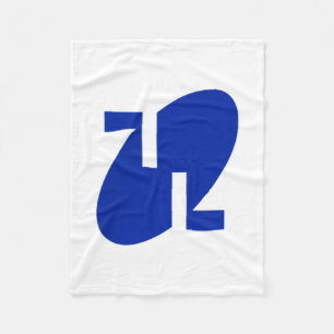 Gangnam District Flag Symbol Seoul South Korea _1  Fleece Blanket