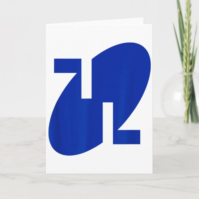 Gangnam District Flag Symbol Seoul South Korea _3  Card (Front)