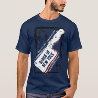 Gangs of New York Alternative Poster T-Shirt