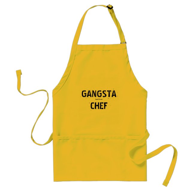 GANGSTA CHEF STANDARD APRON (Front)