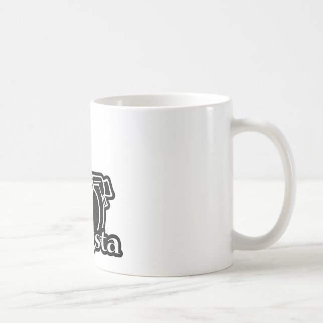 Gangsta - Gangster Revolver Gun Pistol Coffee Mug (Right)