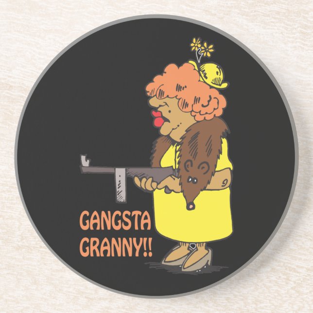 Gangsta Granny Coaster (Front)
