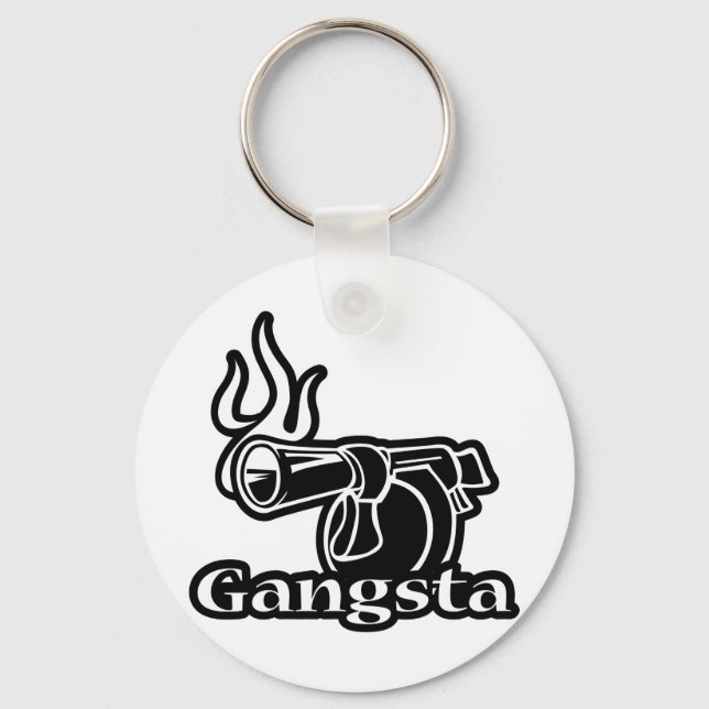 Gangsta Key Ring (Front)