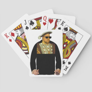 Gangsta King Henry VIII Playing Cards