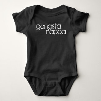 Gangsta Nappa - Baby Boys Urban Vest Sleepsuit Bodysuit