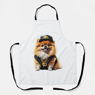 Gangsta Pomeranian - Hip Hop Dog Swag Apron