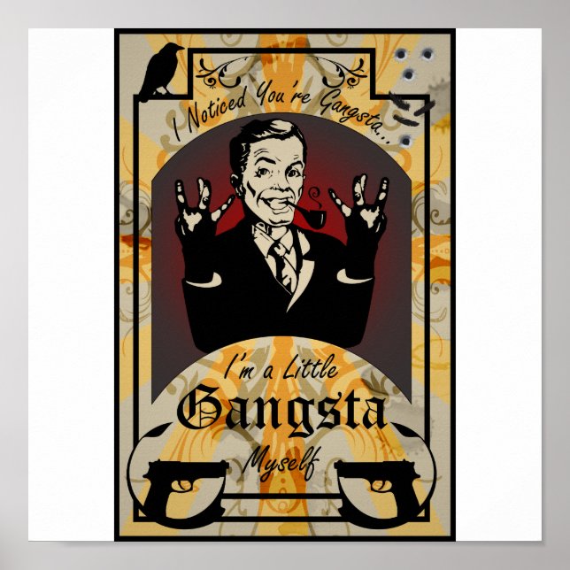 Gangsta Poster (Front)