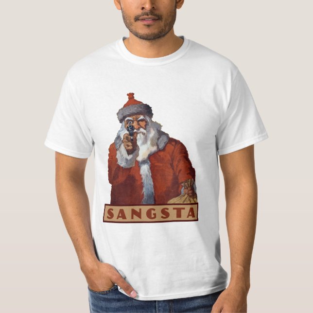 Gangsta Santa shirts & jackets (Front)