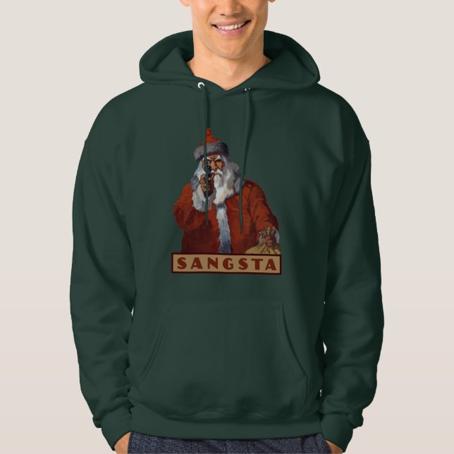 Gangsta Santa shirts & jackets (Front)
