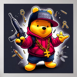 Gangsta Winnie the Pooh 1 Poster