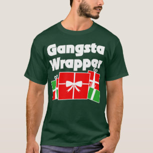 Gangsta Wrapper Christmas humour T-Shirt