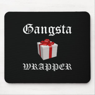 Gangsta Wrapper Christmas In July T Shirts Mouse Pad