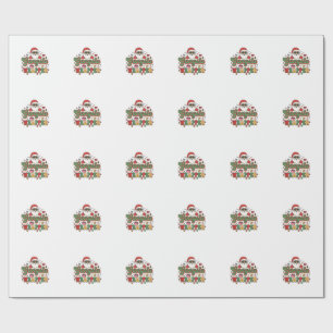 Gangsta Wrapper Santa Christmas Wrapping Paper