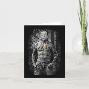 Gangster Anti Liberal Pro Trump Republican Premium Card