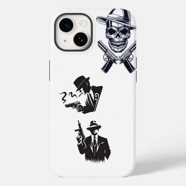 Gangster Case-Mate iPhone Case (Back)